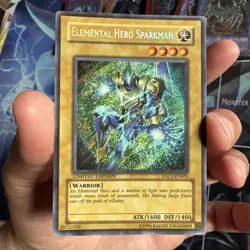 YuGiOh Elemental Hero Sparkman EHC2-EN001 - Lightly Played - Image 1