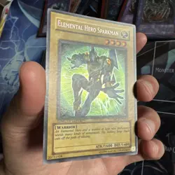 YuGiOh Elemental Hero Sparkman EHC2-EN001 - Lightly Played - Image 2