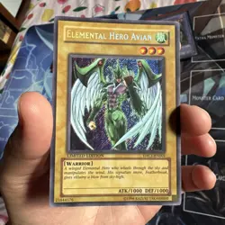 🔥YUGIOH • ELEMENTAL HERO AVIAN • SECRET RARE • EHC1-EN001 • LIMITED • VLP - Image 1