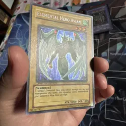 🔥YUGIOH • ELEMENTAL HERO AVIAN • SECRET RARE • EHC1-EN001 • LIMITED • VLP - Image 2