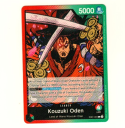Kozuki Oden Land Of Wano EB01-001 One Piece Trading Card - Image 1