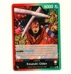 Kozuki Oden Land Of Wano EB01-001 One Piece Trading Card - Image 3