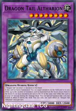 Yugioh! (STARLIGHT) Dracotail Arthalion JUSH-EN006 PREORDER - Image 1