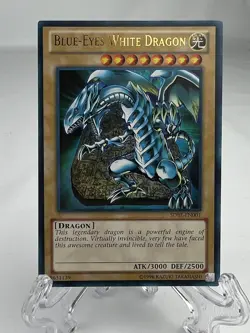 Yugioh Blue-Eyes White Dragon Structure Deck Ultra Rare SDBE-EN001 - Image 1