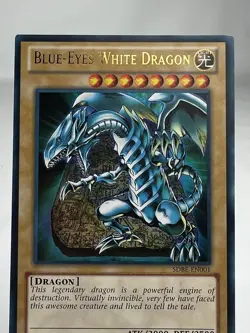Yugioh Blue-Eyes White Dragon Structure Deck Ultra Rare SDBE-EN001 - Image 2