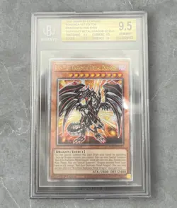 BGS 9.5 - Red-Eyes Darkness Metal Dragon (Quarter Century Secret) RA03 Yugioh! - Image 1