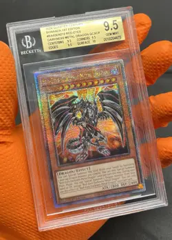 BGS 9.5 - Red-Eyes Darkness Metal Dragon (Quarter Century Secret) RA03 Yugioh! - Image 3