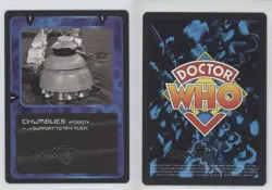 1996 Doctor Who - Collectible Card Game Card Game Chumblies 2e7 - Image 3