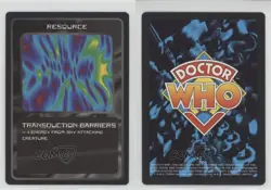 1996 Doctor Who - Collectible Card Game Card Game Transduction Barriers 2e7 - Image 3