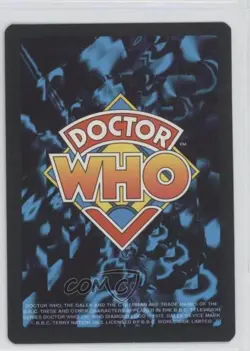 1996 Doctor Who - Collectible Card Game Card Game Time Eddy 2e7 - Image 2