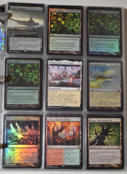 Magic The Gathering Land Card Lot (58 Cards) Valued at $495.93 - Image 1