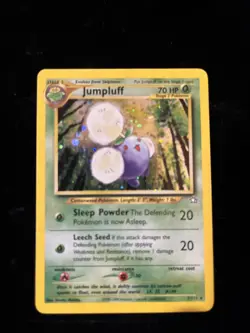 Pokemon TCG Jumpluff Neo Genesis Holo Card 7/111 Unlimited Rare - Image 1