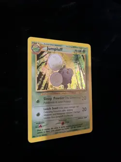 Pokemon TCG Jumpluff Neo Genesis Holo Card 7/111 Unlimited Rare - Image 4
