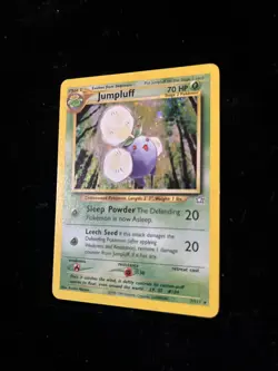 Pokemon TCG Jumpluff Neo Genesis Holo Card 7/111 Unlimited Rare - Image 5