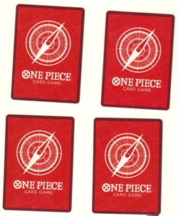 Set Of 4 Foxy OP07-059 Foxy Pirates One Piece Trading Card - Image 2