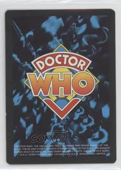 1996 Doctor Who - Collectible Card Game Card Game Bok gl9 - Image 2