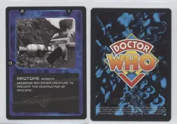 1996 Doctor Who - Collectible Card Game Card Game Kotons Krotons 2e7 - Image 3