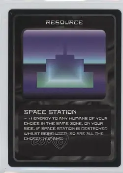 1996 Doctor Who - Collectible Card Game Card Game Space Station 2e7 - Image 1