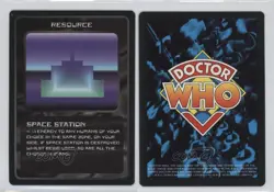 1996 Doctor Who - Collectible Card Game Card Game Space Station 2e7 - Image 3