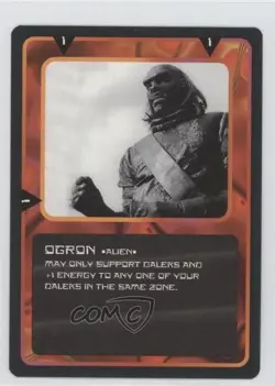 1996 Doctor Who - Collectible Card Game Card Game Ogron 6b1 - Image 1