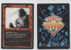 1996 Doctor Who - Collectible Card Game Card Game Ogron 6b1 - Image 3