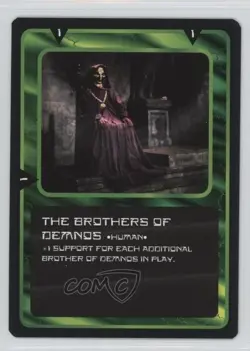 1996 Doctor Who - Collectible Card Game Card Game The Brothers of Demnos 2e7 - Image 1