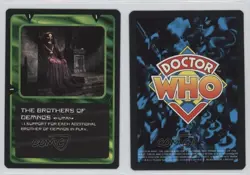 1996 Doctor Who - Collectible Card Game Card Game The Brothers of Demnos 2e7 - Image 3