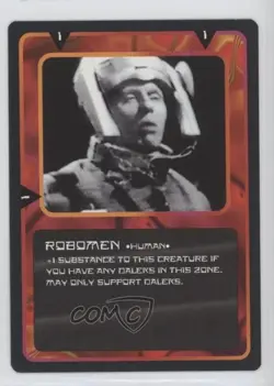 1996 Doctor Who - Collectible Card Game Card Game Robomen 2e7 - Image 1