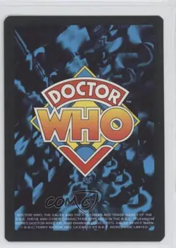 1996 Doctor Who - Collectible Card Game Card Game Bazooka 2e7 - Image 2