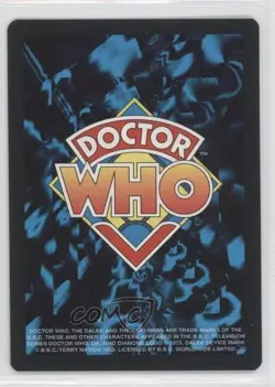 1996 Doctor Who - Collectible Card Game Card Game Time 6b1 - Image 2
