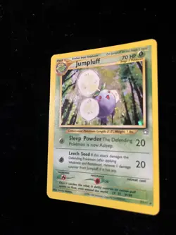 Jumpluff 7/111 Swirl Neo Genesis Set Unlimited Holo Rare Pokemon Card TCG WOTC - Image 5