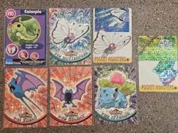 (7) Pokemon TCG Vintage Card Lot. Butterfree. Bulbasaur. LP-MP - Image 1