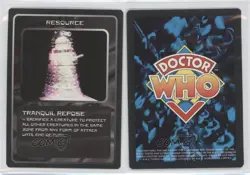 1996 Doctor Who - Collectible Card Game Card Game Tranquil Repose 6b1 - Image 3