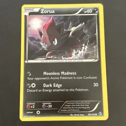 Zorua 89/162 Breakthrough Regular Common Pokemon Card TCG English LP 2015 - Image 1