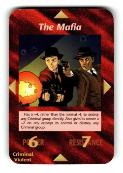 The Mafia Card Unlimited INWO Illuminati New World Order Game LP - Image 1