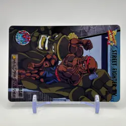 Sagat Street Fighter Ⅱ2 Trading Card TCG Carddass Capcom Japanese 1995 - Image 2