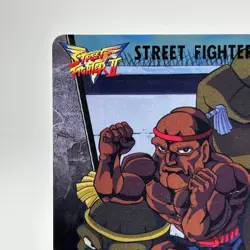 Sagat Street Fighter Ⅱ2 Trading Card TCG Carddass Capcom Japanese 1995 - Image 3
