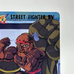 Sagat Street Fighter Ⅱ2 Trading Card TCG Carddass Capcom Japanese 1995 - Image 4