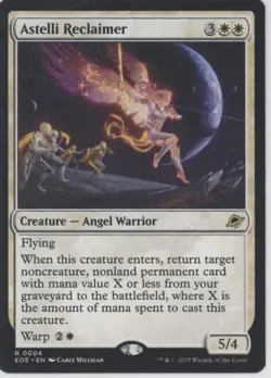 MTG Edge of Eternities #4 Astelli Reclaimer Near Mint or Better tcg - Image 1