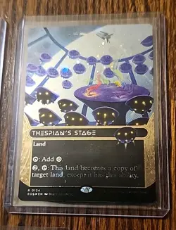 MTG- Godless Shrine - Thespian's Stage & Island Full Art -Edge of Eternities 🔥 - Image 3