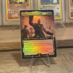 Barret, Avalanche Leader (Extended Art) MTG Magic Final Fantasy - Foil R 0166 - Image 2