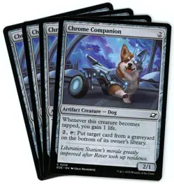 x4 Chrome Companion - 0236 - Edge of Eternities - MTG - NM Ships Now - Image 1