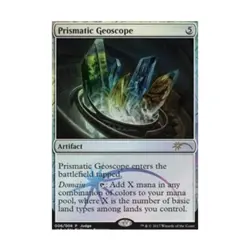 WOTC MtG Judge Promos Prismatic Geoscope (P) (Foil) NM - Image 1