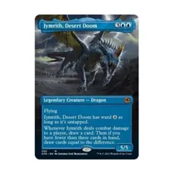 WOTC MtG AFR Iymrith, Desert Doom (Borderless) (MR) NM - Image 1