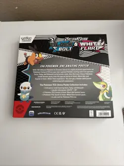 Pokemon Black Bolt And White Flare Poster Collection Factory Sealed - Image 2