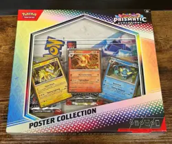 Pokemon Scarlet & Violet Prismatic Evolutions Poster Collection Box BRAND NEW - Image 1