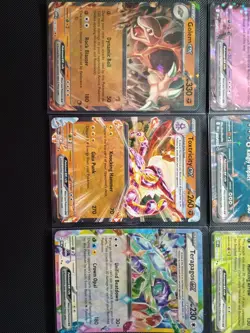 Lot Of Pokemon Cards 9 NM EX Cards!! TRs Mewtwo Toxtricity Ex Terrapagos Ex Etc - Image 4