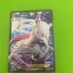 Pokemon - Mewtwo EX Full Art Black Star Promo XY125 Holo NM - Image 1