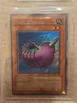 Yu-Gi-Oh! Needle Worm Ultra Rare TP3-001 2003 BGS 7.5 TOURNAMENT PACK 3 YUGIOH - Image 4