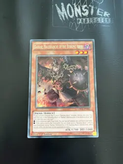 YUGIOH BARBAR, MALEBRANCHE OF THE BURNING ABYSS RARE CROS-EN083 1ST EDITION - Image 1